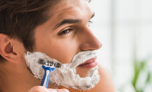 Los cuidados durante el afeitado