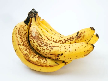 El banano maduro contra enfermedades