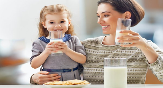 Beneficios de la leche en los niños