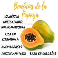 Propiedades medicinales de la papaya