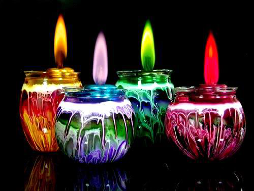 Iluminar tu casa con velas
