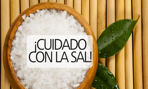 El consumo de sal y los efectos en la salud