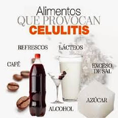 Alimentos que te producen celulitis